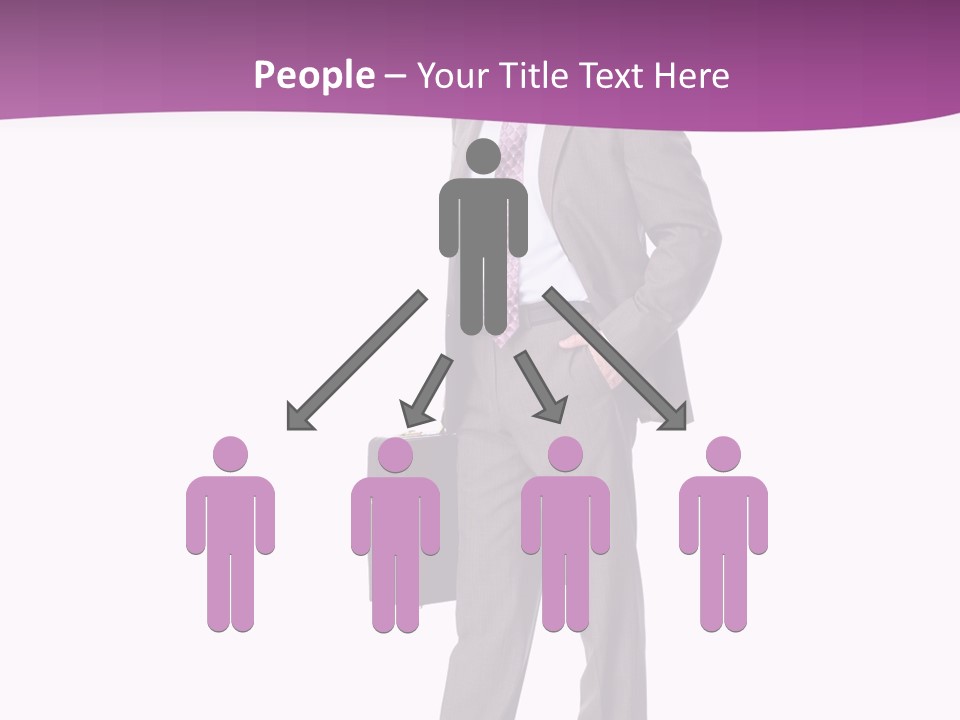 Happy Career Successful PowerPoint Template