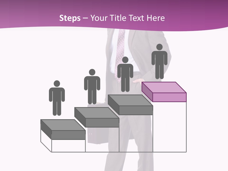 Happy Career Successful PowerPoint Template