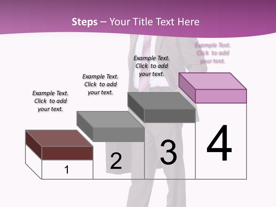 Happy Career Successful PowerPoint Template