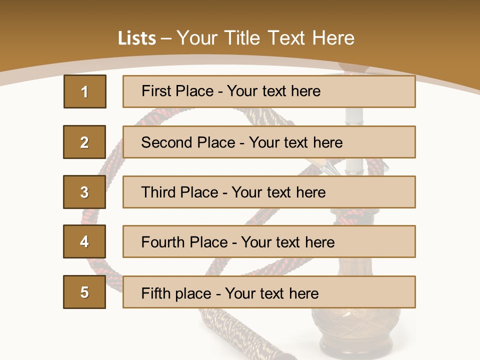 Souvenir Habit Background PowerPoint Template