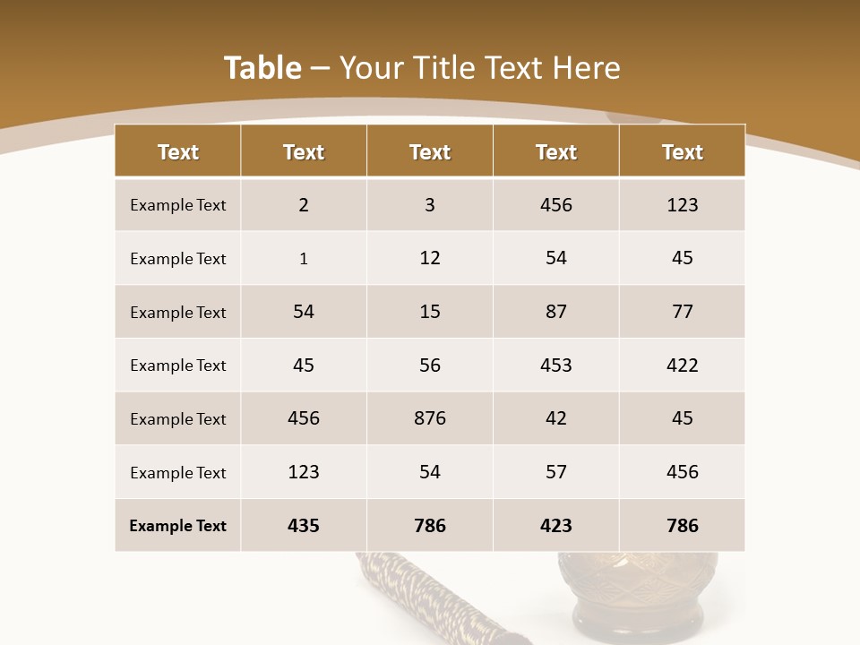 Souvenir Habit Background PowerPoint Template