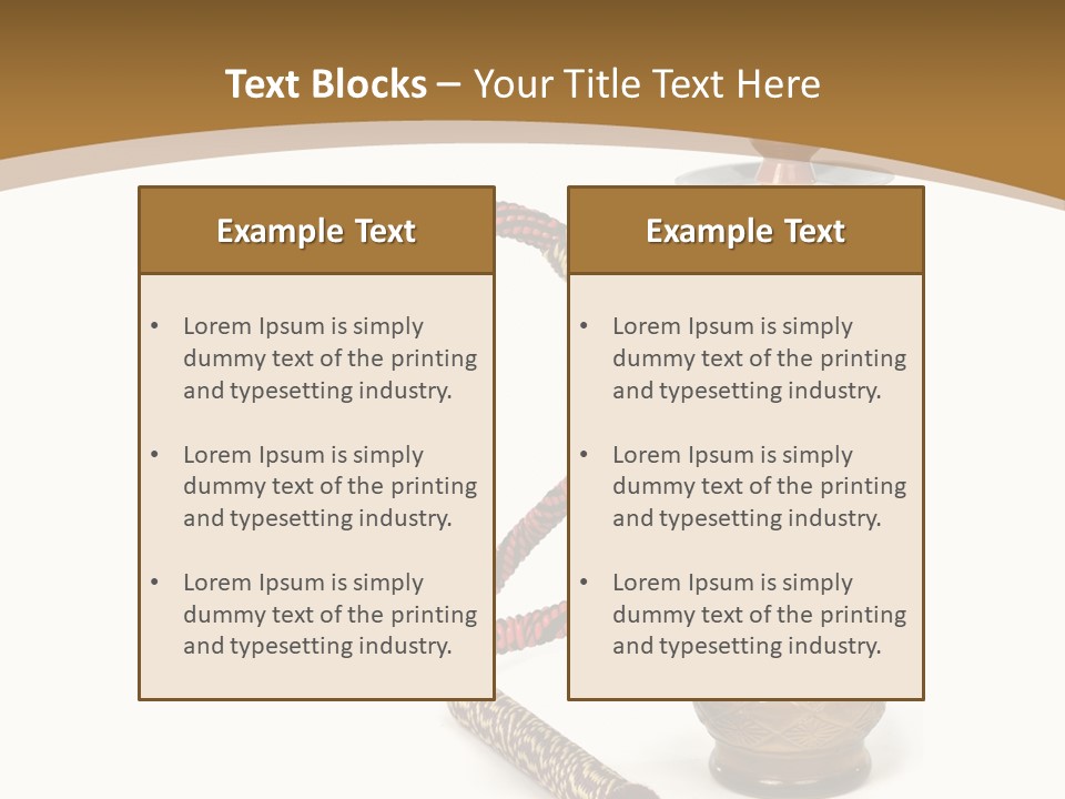 Souvenir Habit Background PowerPoint Template
