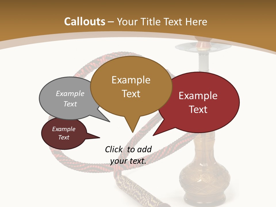 Souvenir Habit Background PowerPoint Template