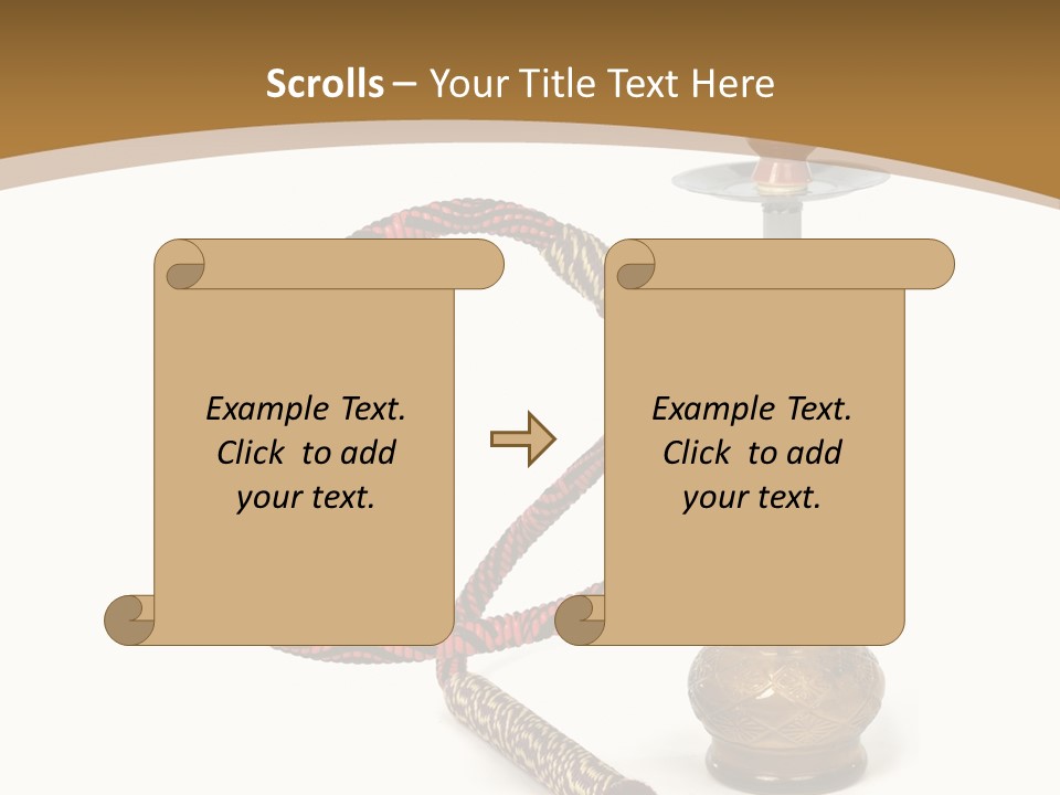 Souvenir Habit Background PowerPoint Template