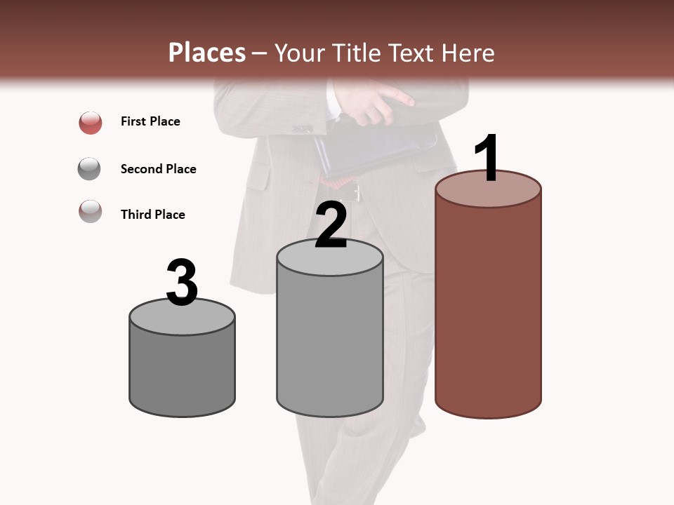 Suit Executive Tutor PowerPoint Template