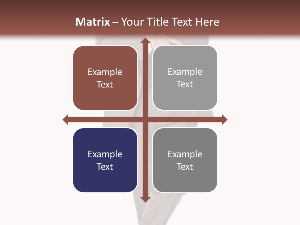 Suit Executive Tutor PowerPoint Template