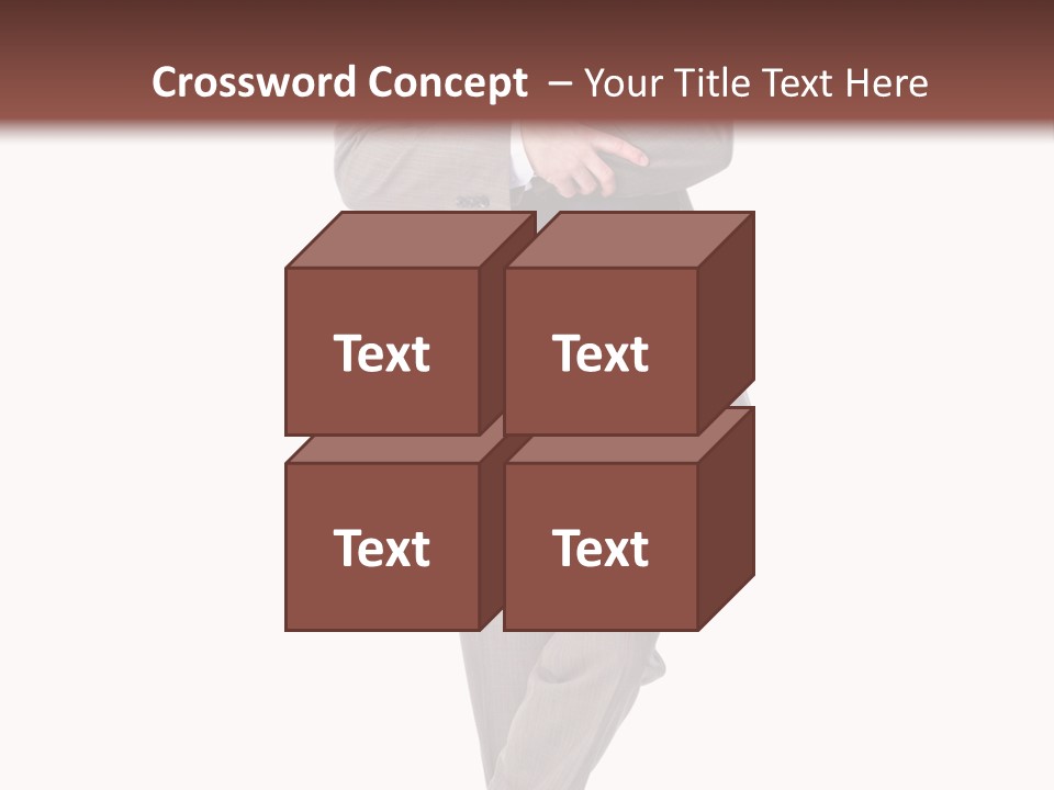 Suit Executive Tutor PowerPoint Template