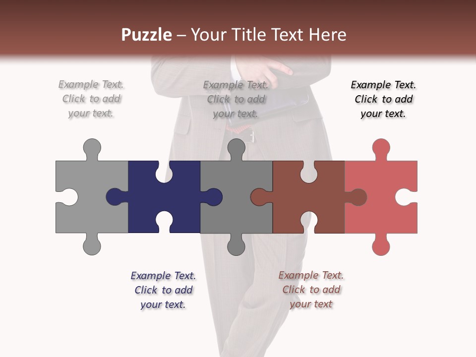 Suit Executive Tutor PowerPoint Template