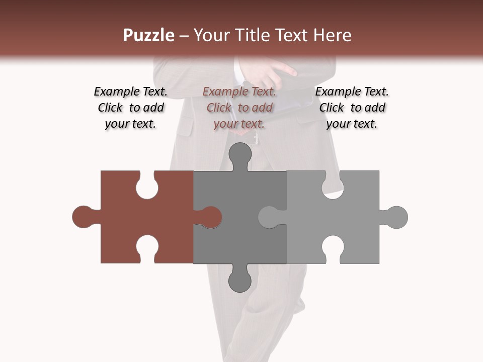 Suit Executive Tutor PowerPoint Template