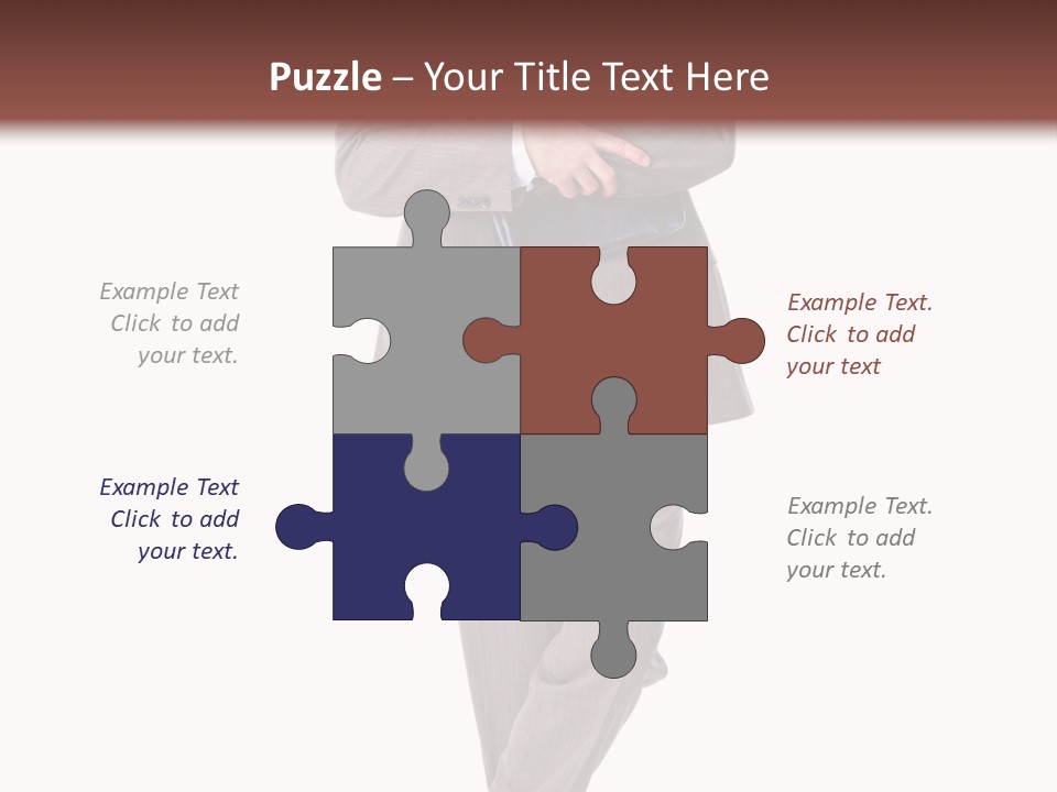 Suit Executive Tutor PowerPoint Template