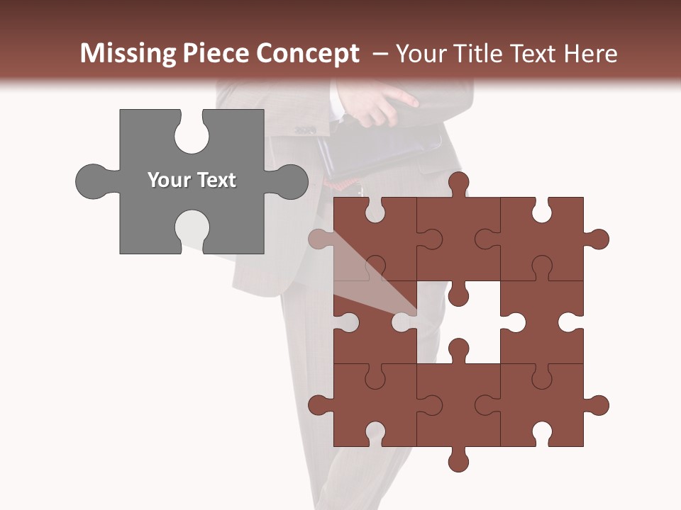 Suit Executive Tutor PowerPoint Template