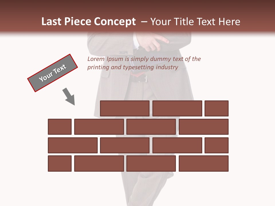 Suit Executive Tutor PowerPoint Template