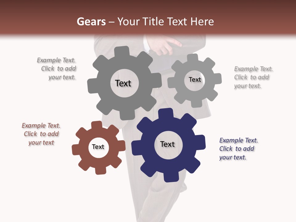 Suit Executive Tutor PowerPoint Template