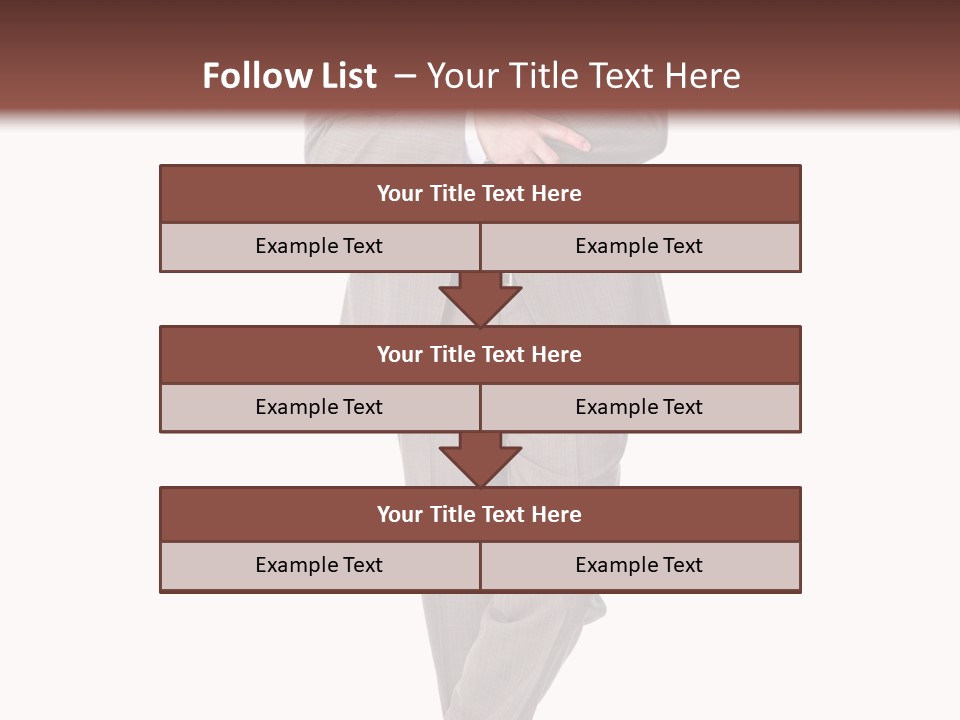 Suit Executive Tutor PowerPoint Template
