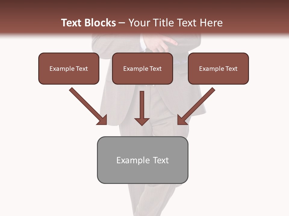 Suit Executive Tutor PowerPoint Template