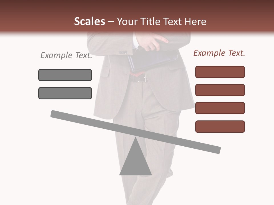 Suit Executive Tutor PowerPoint Template