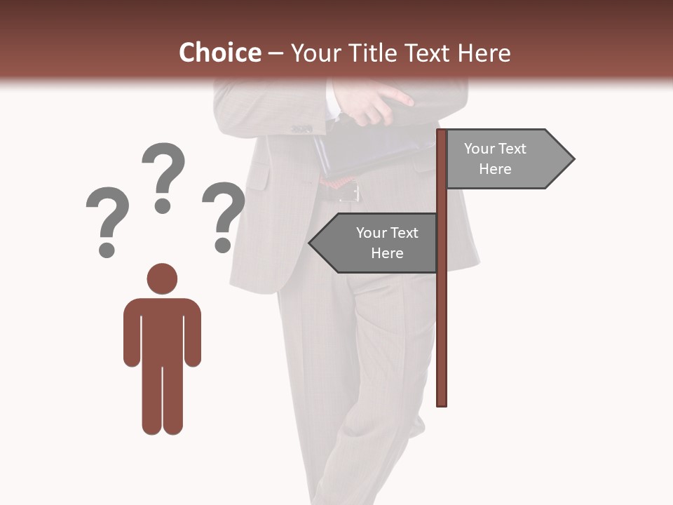 Suit Executive Tutor PowerPoint Template