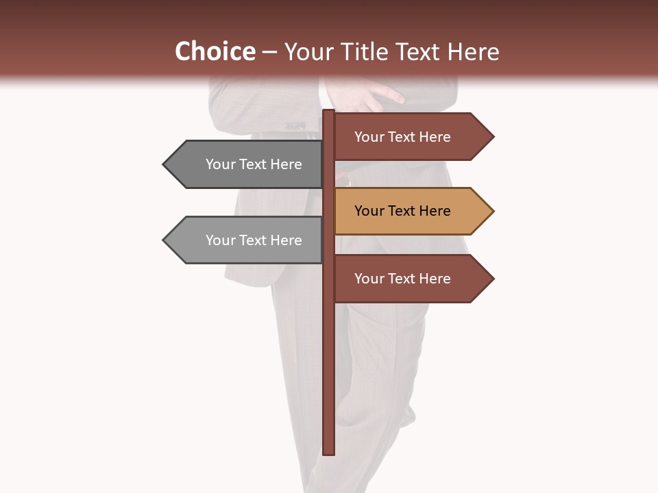 Suit Executive Tutor PowerPoint Template