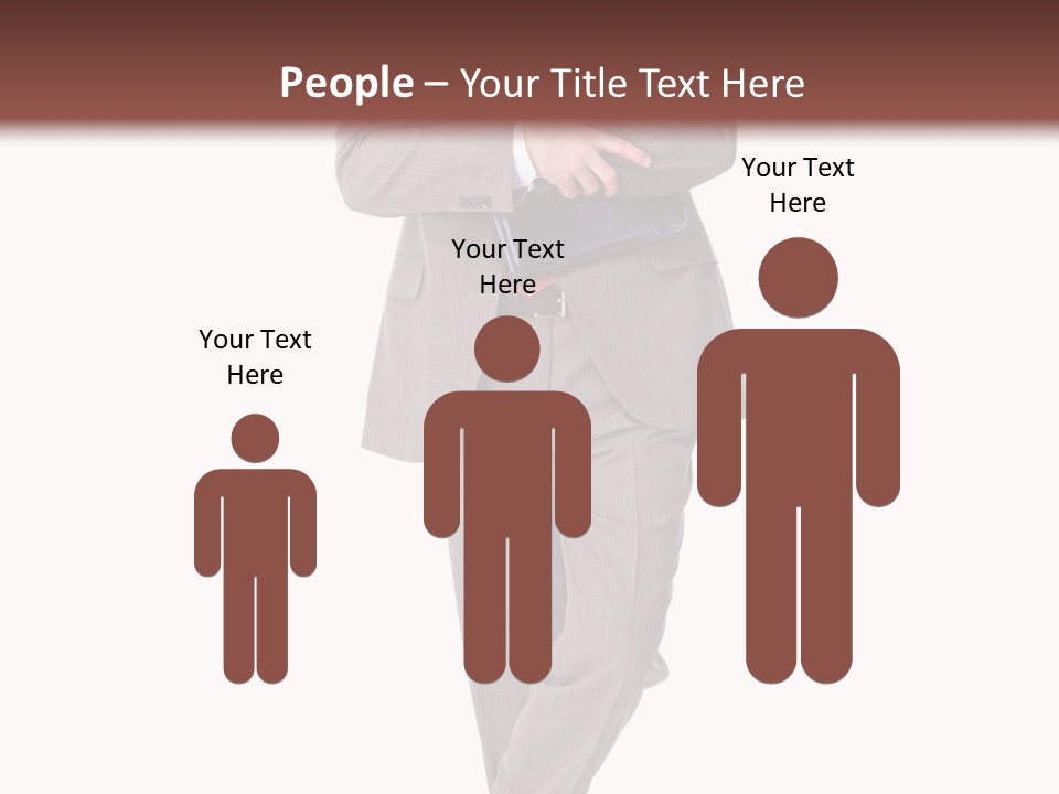 Suit Executive Tutor PowerPoint Template