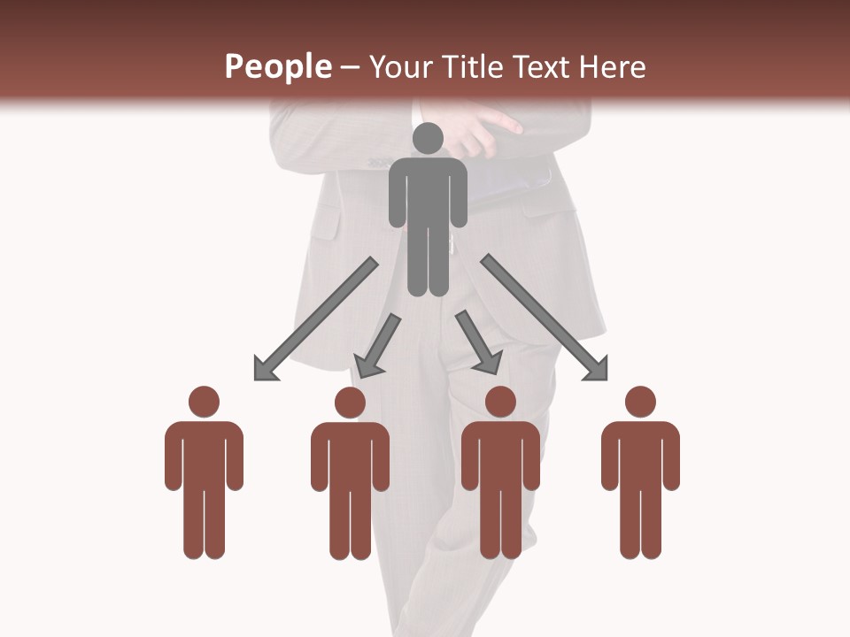 Suit Executive Tutor PowerPoint Template