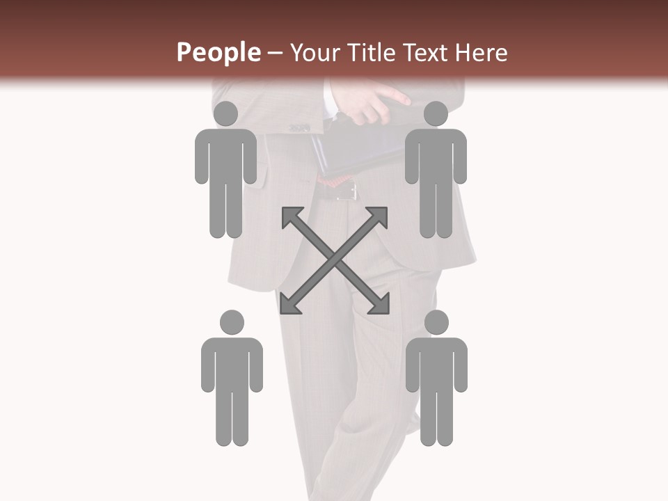 Suit Executive Tutor PowerPoint Template