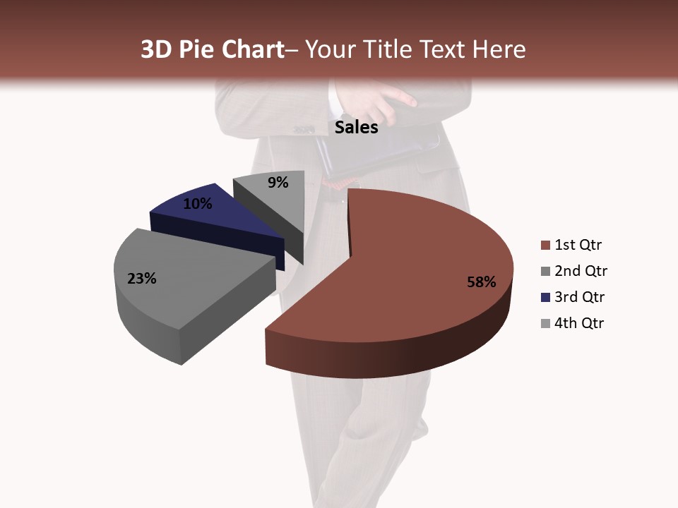 Suit Executive Tutor PowerPoint Template