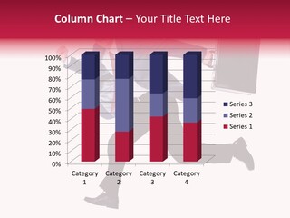 Human Running Boy PowerPoint Template