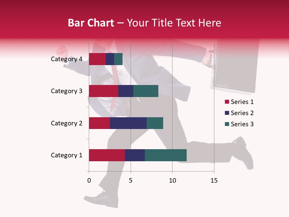 Human Running Boy PowerPoint Template