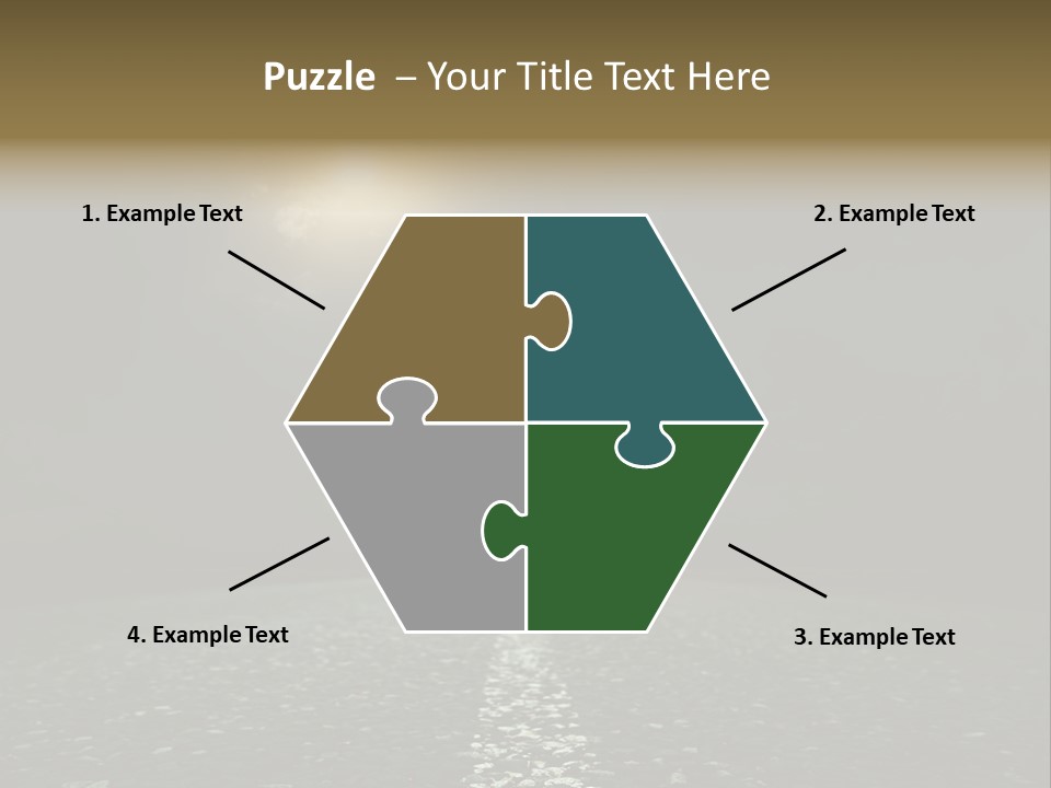 Hot Perspective Landscape PowerPoint Template