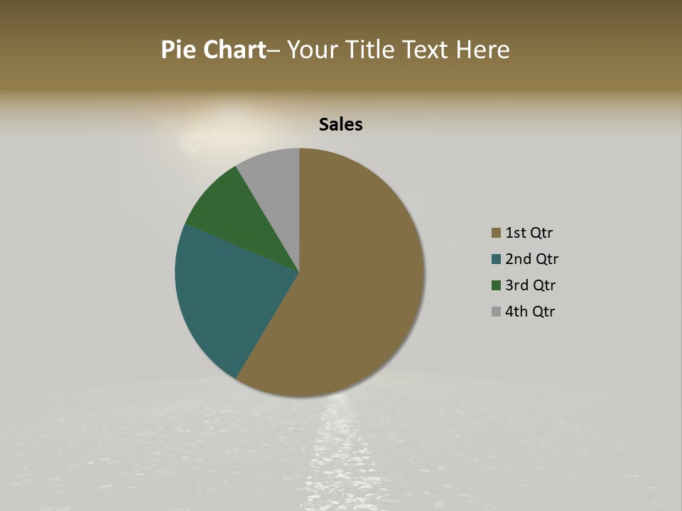 Hot Perspective Landscape PowerPoint Template