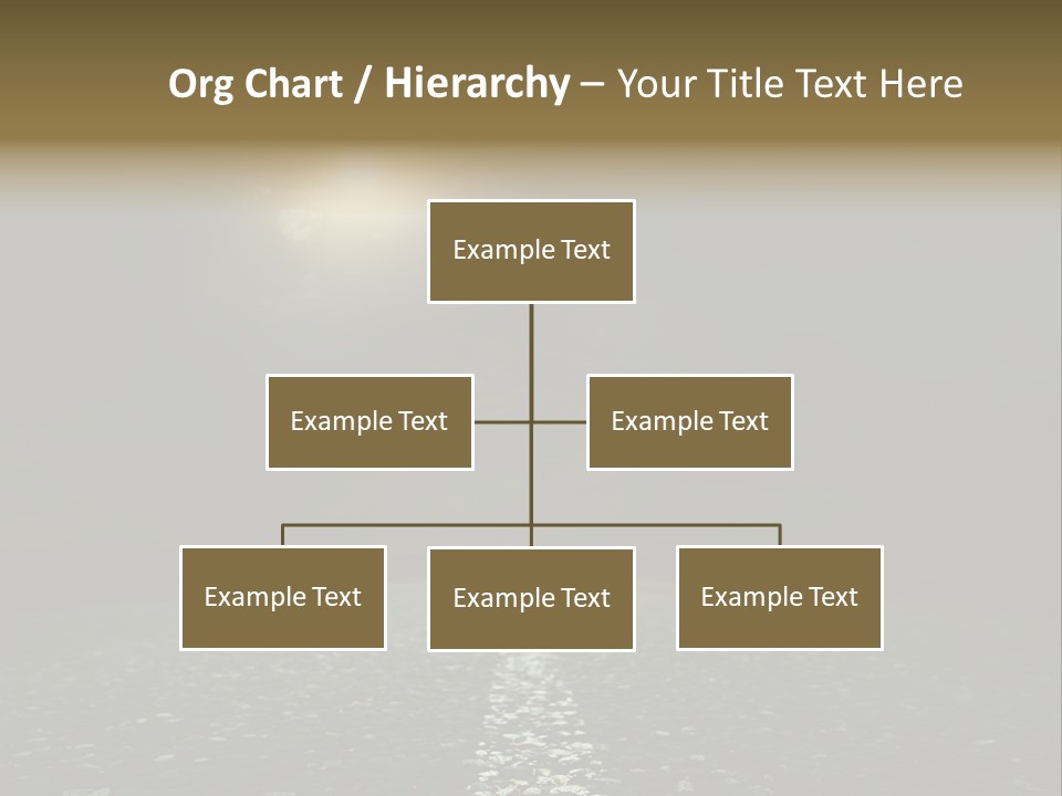 Hot Perspective Landscape PowerPoint Template