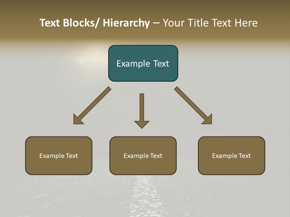 Hot Perspective Landscape PowerPoint Template