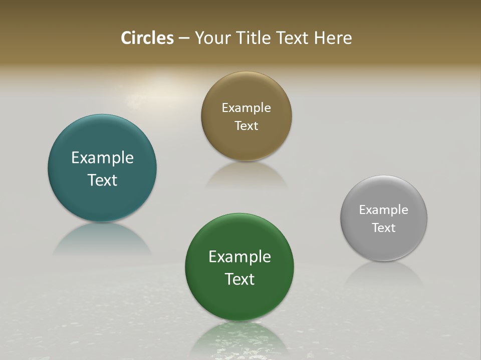 Hot Perspective Landscape PowerPoint Template
