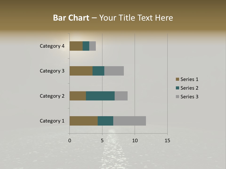 Hot Perspective Landscape PowerPoint Template