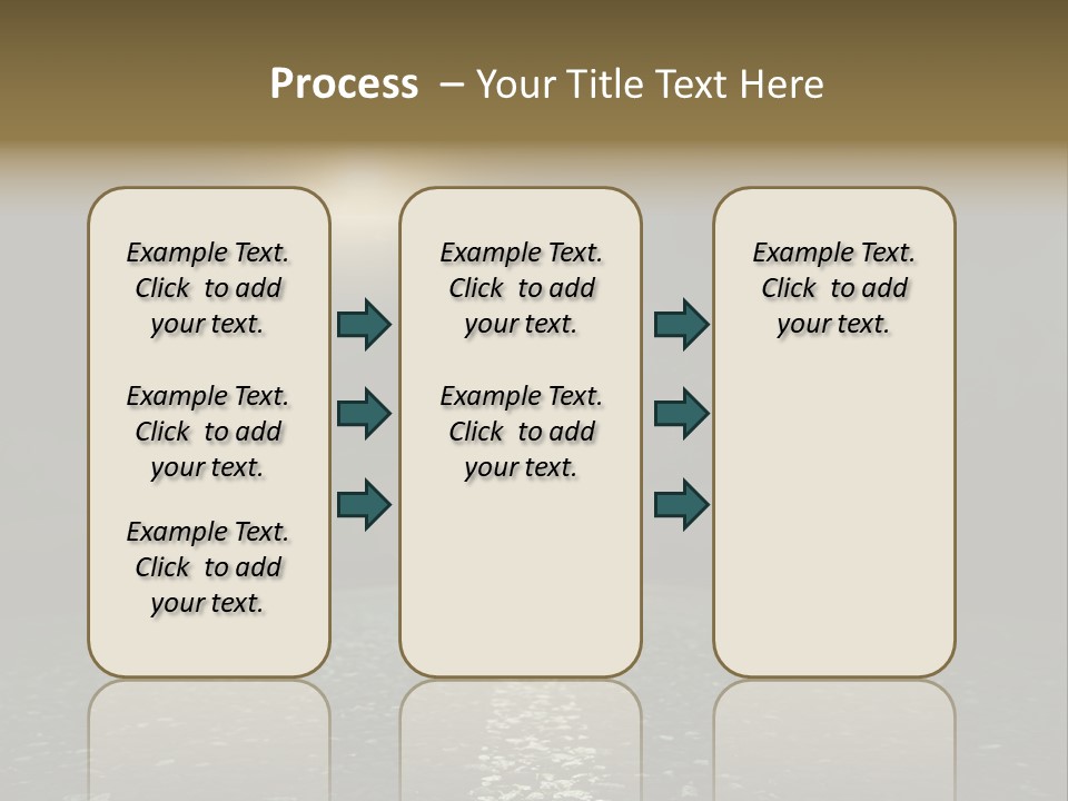 Hot Perspective Landscape PowerPoint Template