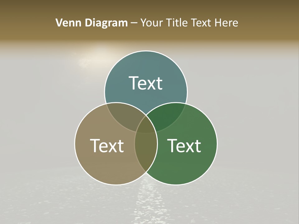 Hot Perspective Landscape PowerPoint Template