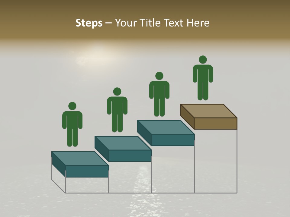 Hot Perspective Landscape PowerPoint Template