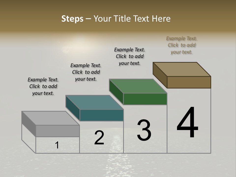 Hot Perspective Landscape PowerPoint Template