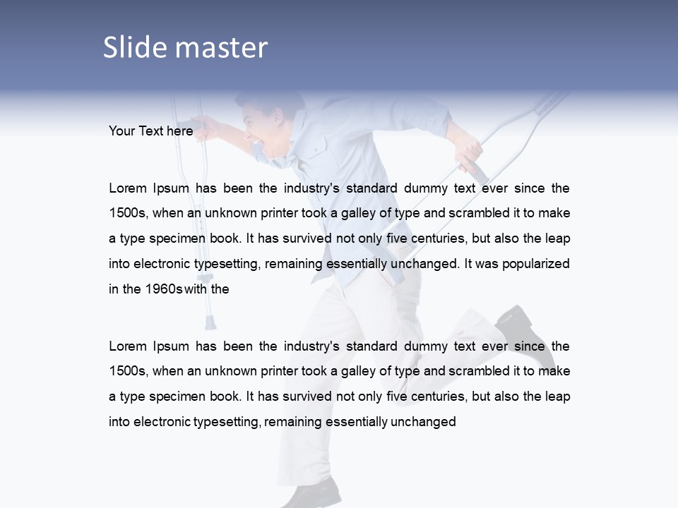 Happy Injury Tools PowerPoint Template