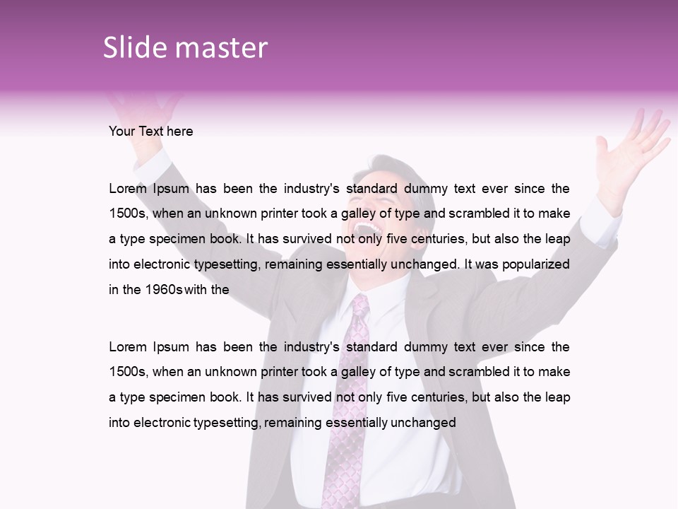 Staff Ceo Employment PowerPoint Template