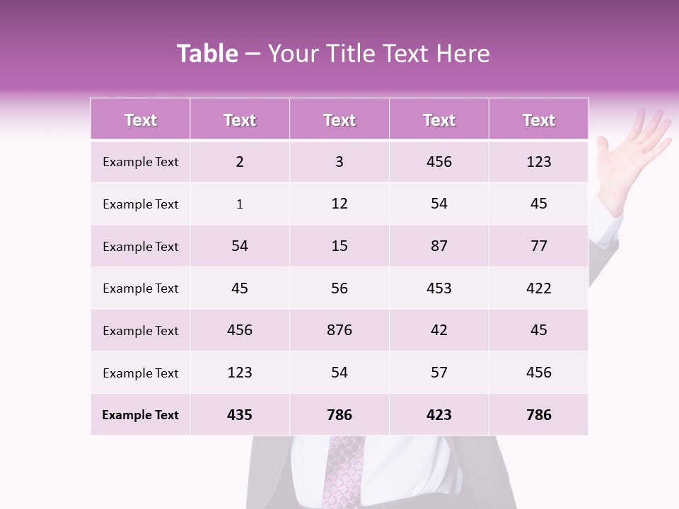 Staff Ceo Employment PowerPoint Template