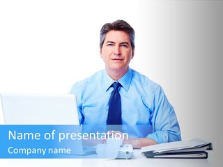 Ceo Technology Clerk PowerPoint Template