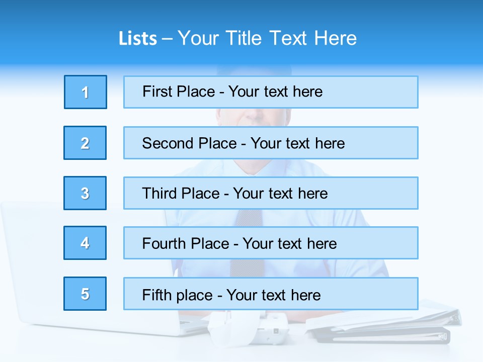 Ceo Technology Clerk PowerPoint Template