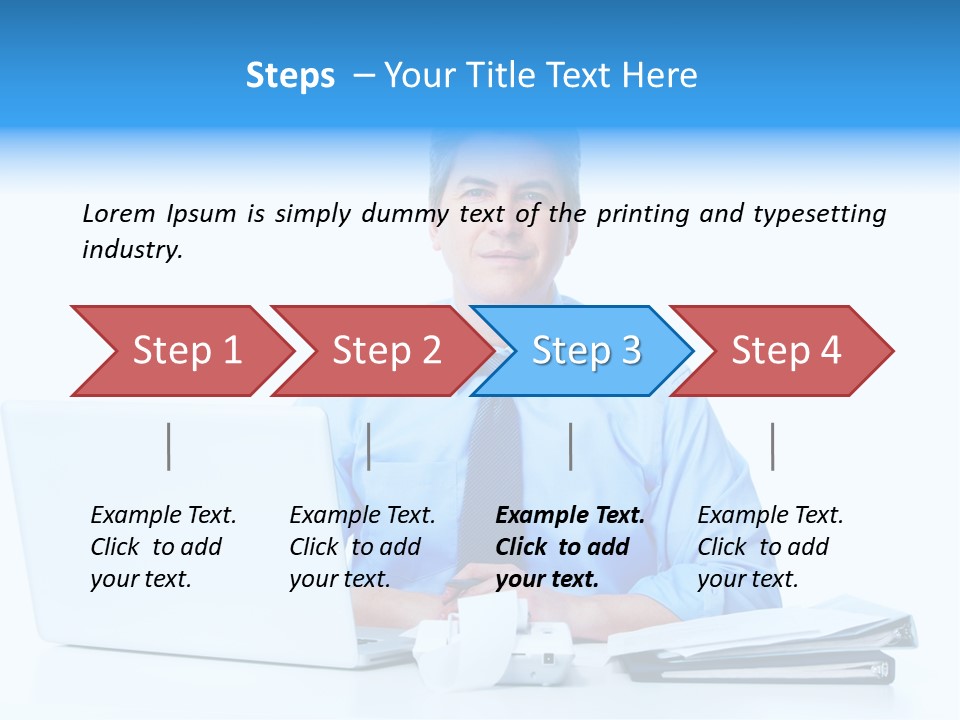 Ceo Technology Clerk PowerPoint Template