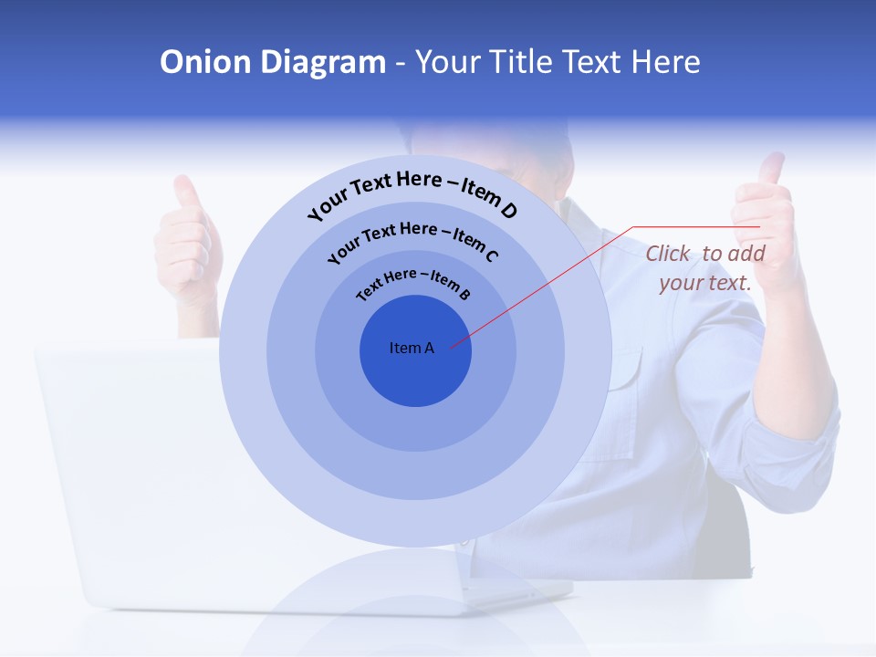 Internet Laptop Lifestyle PowerPoint Template