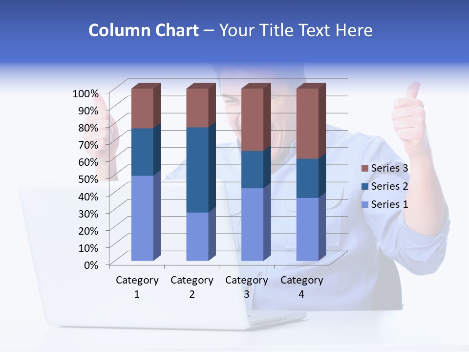 Internet Laptop Lifestyle PowerPoint Template