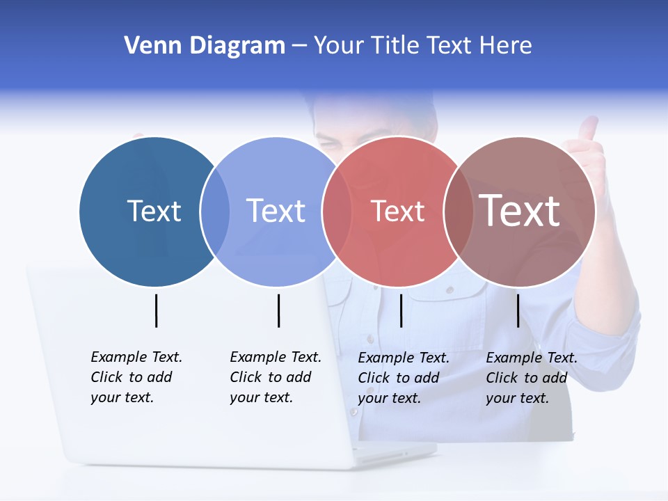 Internet Laptop Lifestyle PowerPoint Template