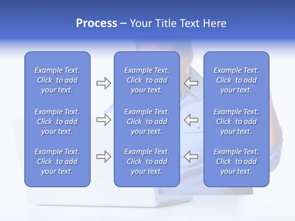 Internet Laptop Lifestyle PowerPoint Template