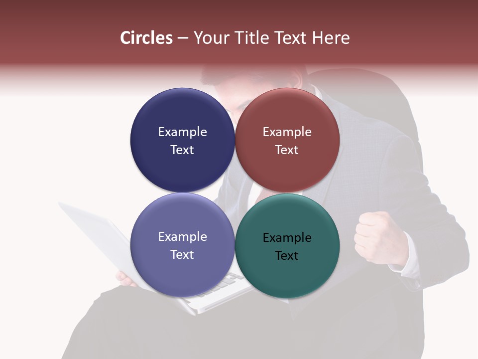 Success Armchair Tie PowerPoint Template