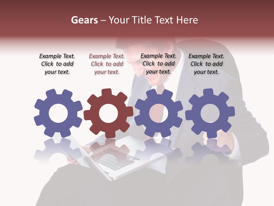 Success Armchair Tie PowerPoint Template